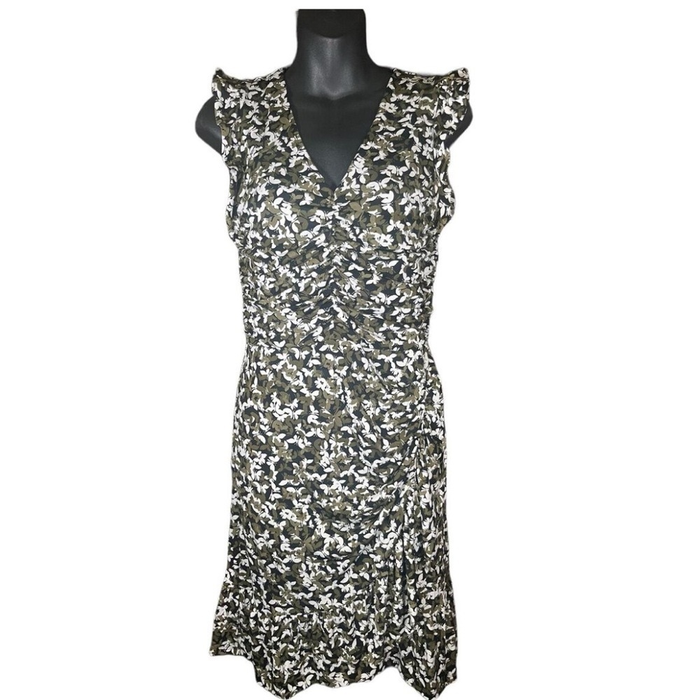 Lots Michael Lora butterfly/floral Print Women's Dress size M